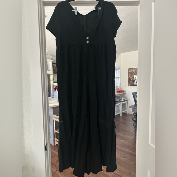 NATURAL LIFE Black Jumpsuit - Picture 2 of 4